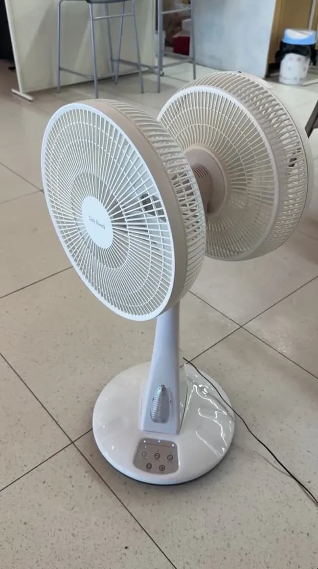 【画像】韓国さん、とんでもない扇風機を発明してしまうｗｗ