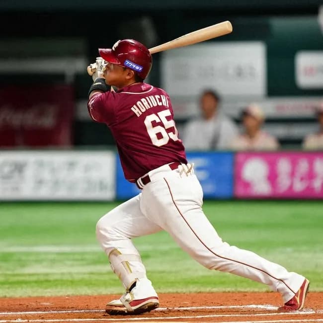 楽天・堀内　背中の張りのため、出場選手登録を抹消