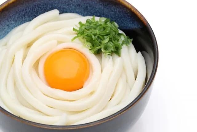 うどん最強は「釜玉」です