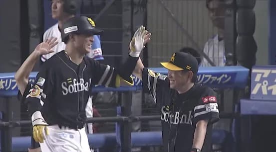 シュガーの一発！！逆風は関係なし！！佐藤直樹の第4号ソロホームラン！！