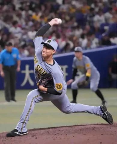 【阪神】湯浅京己、幼なじみ石伊雄太との初対決が「あと１人」で叶わず　ともに三重県尾鷲市出身