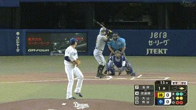 【中日対阪神20回戦】阪神・佐藤輝明、中日・涌井から第３６号先制２ランホームラン！！！！！！！！！！！！