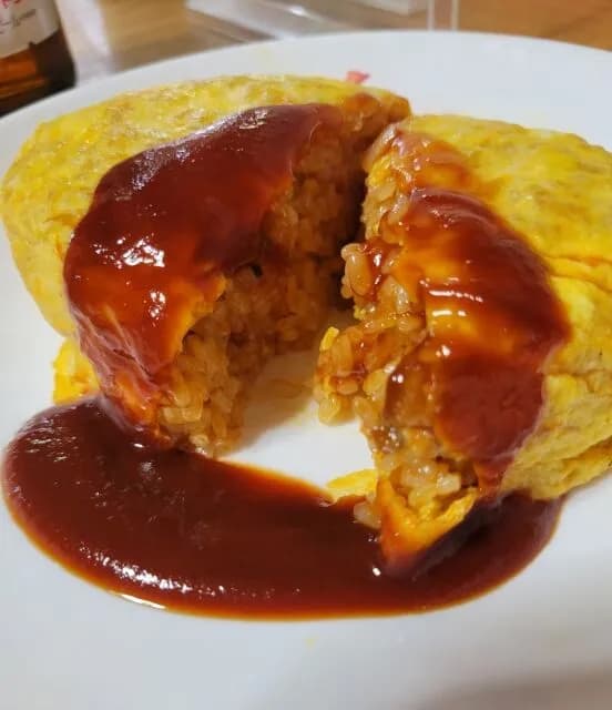 オムライスのライスの肉は何派よ？