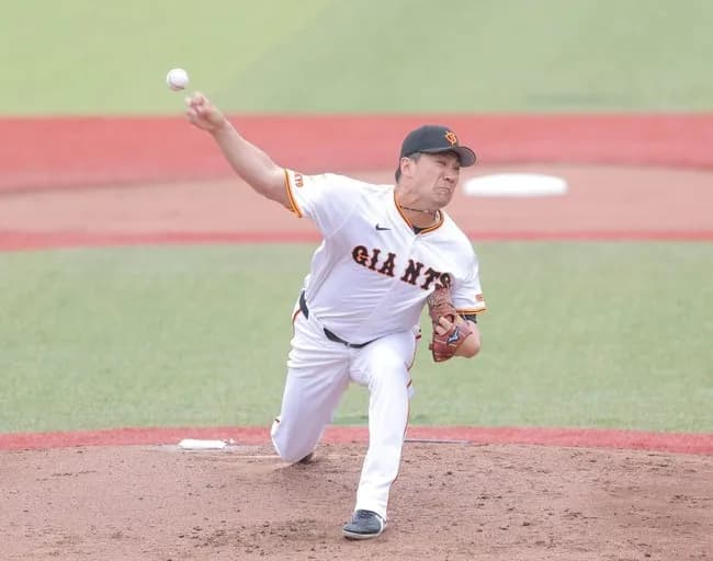 田中将大、大城と組み6回１失点7奪三振最速149km