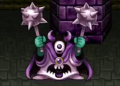 ドラクエであくましんかんが両手に持ってるやつ