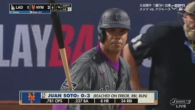 フアン・ソト .236 8 24