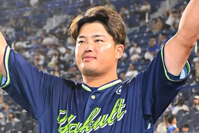 村上宗隆(25) 33試合 .295 15本 26打点 出塁率.362 超打率.713 OPS1.075