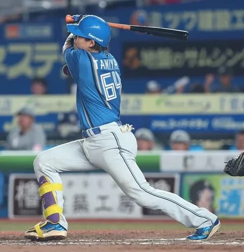 【日本ハム】田宮裕涼が適時二塁打でチーム唯一の打点「何とか柴田の失点を取り返したかった」