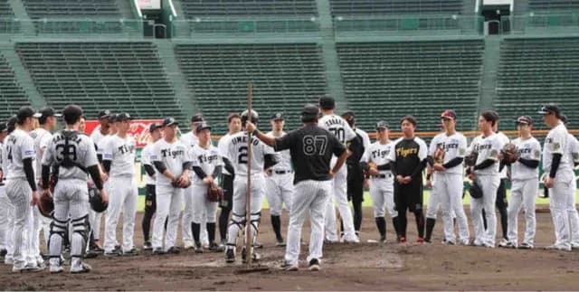 阪神　午前中に甲子園で全体練習、いよいよ今夜相手が決まる