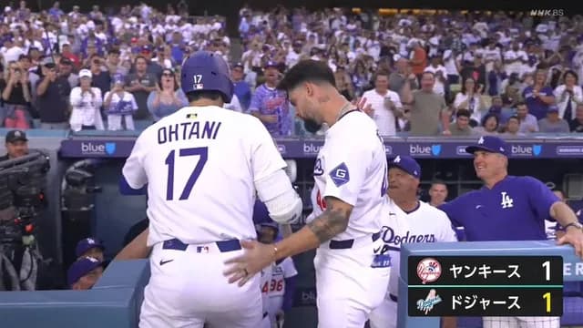 【やべぇｗ】 ジャッジいきなりホームラン！ 大谷もホームラン返し！！ｗｗｗｗｗｗｗｗ