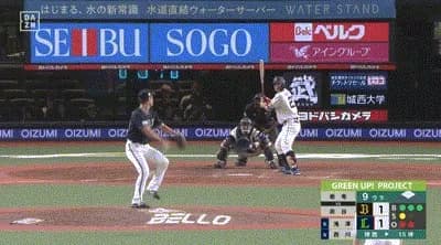 【西武対オリックス23回戦】西武・炭谷、９回裏２アウト二塁からサヨナラタイムリー！！！！！！！！！！！！！！！！！！！！！！