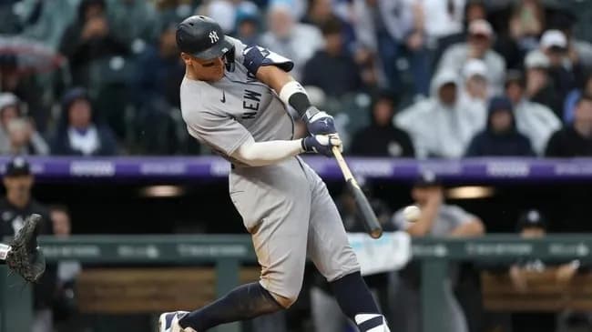 アーロン・ジャッジさん、1単打1二塁打1四球でOPS1.240台をキープ