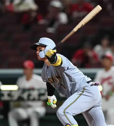 阪神・森下　４安打固め打ち＆全５打席出塁　球団右打者初のプロ３年目通算２００打点に王手　最高出塁率も視野