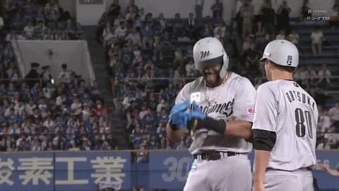 アセベド初ヒットおめ！まだ全然若いしこれから期待したいな