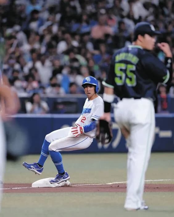 田中幹也の盗塁・アウトでは・・・