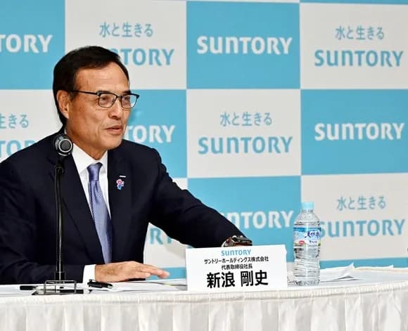 【速報】サントリー会長、とんでもない疑惑でガサ入れ・・・・・