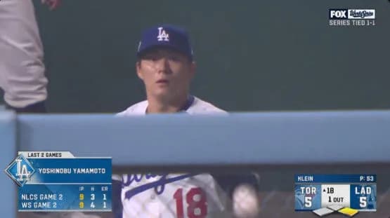 一昨日105球完投の山本由伸、ブルペンで投球練習開始ｗｗｗｗｗｗｗｗｗｗｗ