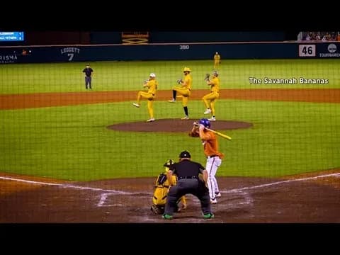 アメリカの新しい野球「バナナボール」、人気急上昇中