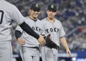 石川古巣相手に初登板！しかも勝利投手！