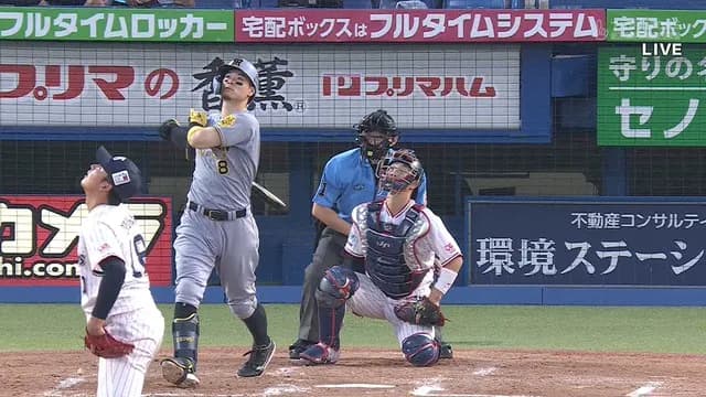 佐藤輝明「だから明日頑張るって言ってるでしょ！」 → 有言実行のホームランｗｗｗｗ