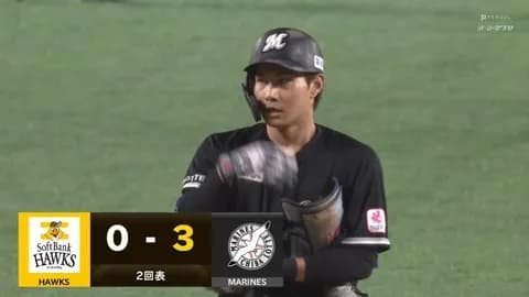 ロッテ打線大爆発！宮崎・藤原・髙部・寺地タイムリー！序盤で早くも6得点！！