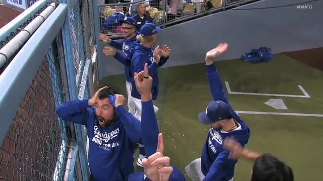 大谷が場外ホームラン打った時のドジャース陣の反応ｗｗｗｗｗｗ