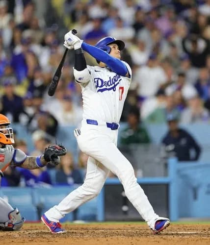 大谷翔平、リーグ最多タイ33号！逆方向へ驚異の137ｍ弾　Dバックス・スアレスに並び返す