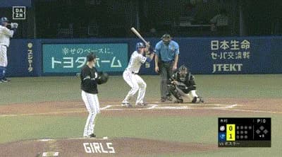 【中日対ロッテ3回戦】中日・ボスラー、ロッテ・木村から第3号ソロホームラン！リードを2点に広げる！！！！！！！！！！！！！！