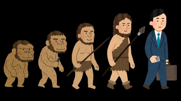 何で多くの動物の中で人間だけ二足歩行なのか？？