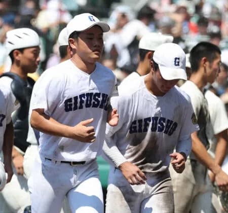 【甲子園】左手にハンデ持つ県岐阜商・横山温人「プロに行けるような選手に」　聖地での完全燃焼に悔いなし