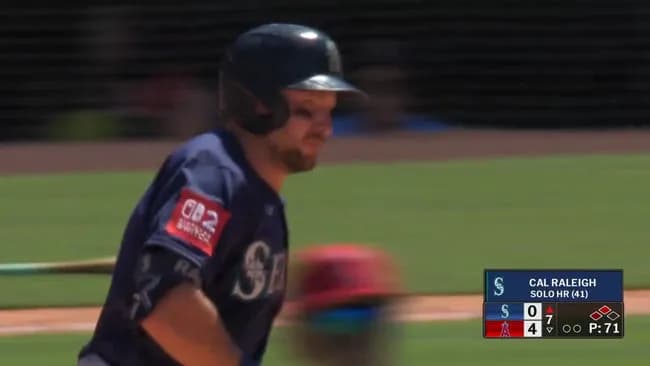 カル・ローリー41号ホームラン  .257  41本 86打点  12盗塁