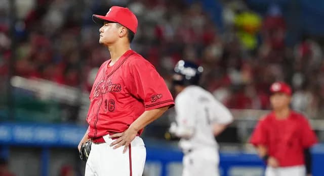 カープ森翔平、村上＆山田2被弾で逆転負け。奨成大盛石原マルチ！佐々木15戦連続安打で先制も1得点。9残塁拙攻で借金最多17【広島1-3ヤクルト/試合結果】