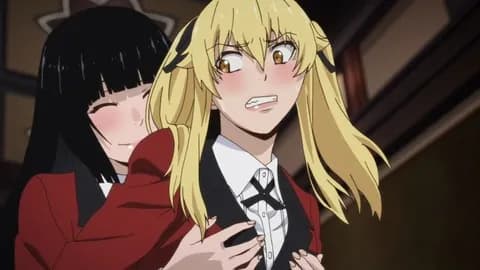 賭ケグルイの夢子さんとメアリさん、イチャイチャしてしまう