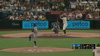 ドジャース逝く…