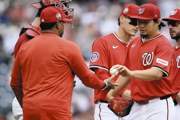 小笠原慎之介、MLBデビュー戦は3回途中7安打4失点