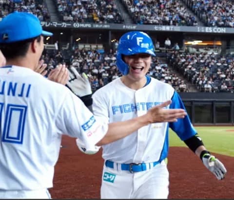 【日本ハム】清宮幸太郎　後半戦初アーチ「北山の圧がすごかったので」スタンド中段まで飛ばす9号ソロ