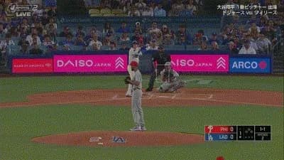 大谷翔平　第1打席は二塁内野安打　今季最長更新する21試合連続出塁　リアル二刀流試合で躍動