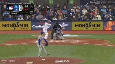 【WS第2戦】ドジャース・山本由伸、５回まで１失点の好投