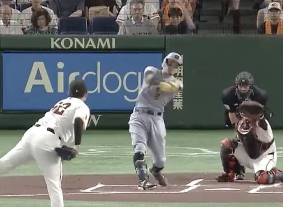 阪神タイガース、5回に7点追加で二桁得点！！！！！！