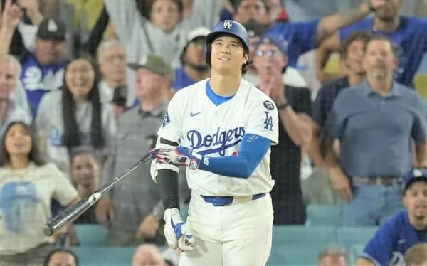 【朗報】大谷翔平さん、史上6人目の｢2年連続50本塁打｣達成