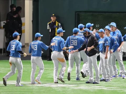日本ハムが3戦連続6得点以上で3連勝は日本シリーズ含めてもロッテ以来20年ぶり
