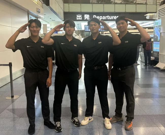 【巨人】石塚裕惺、荒巻悠、田村朋輝、代木大和が豪州に出発「元気出して変わらずやっていけたら」