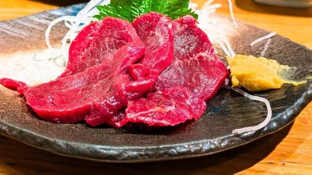 3大食ったことないもの　くじら、馬肉