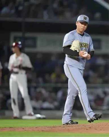 【阪神】「精密機械」村上頌樹が先頭への四球悔やむ　８勝目ならず「悔しいです…」