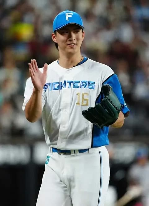 日本ハム・達孝太はホロ苦い5回4失点…新人王タイトル争うロッテ西川に適時二塁打浴びる