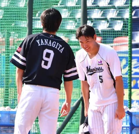 師匠・柳田さん、弟子の安田に「今年、ホームラン何本打ったの？」