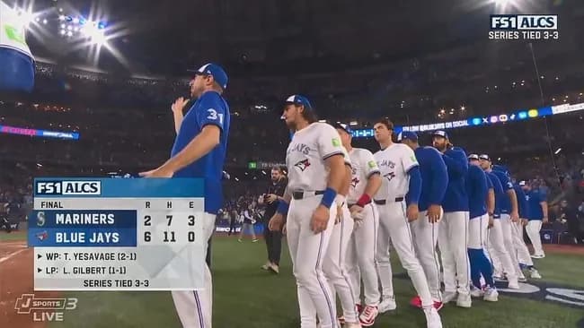 【MLB】新人イェサベージの力投でブルージェイズ勝利　ALCSは3勝3敗で第7戦へ　ゲレーロは早くも6号