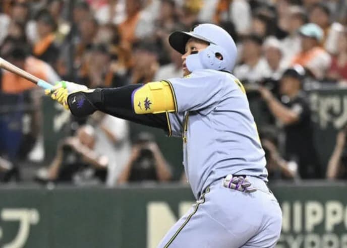 森下翔太、１ヶ月ぶり(7月15日)のホームランでスランプ脱出なるか？