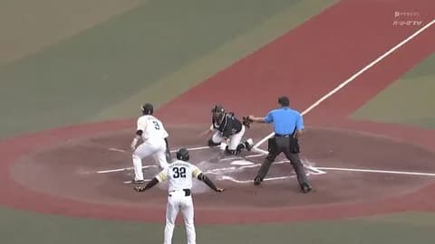 藤原レーザービーム！好返球バックホームで初回失点阻止！