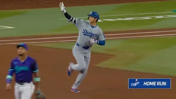 大谷５４号２ラン！ドジャース、勝てば地区優勝